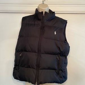 RL Puffer Down Vest -Black